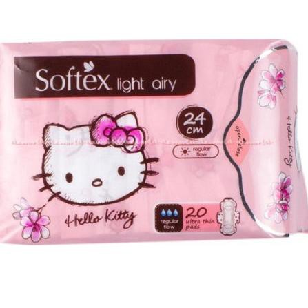 Khăn Giấy Vệ Sinh Mềm Mại Hình Hello Kitty 24Cm