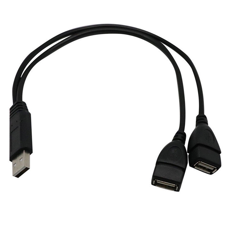 Dây Cáp Chia 2 Cổng Usb 2.0 A Male Sang 2 Dual Female