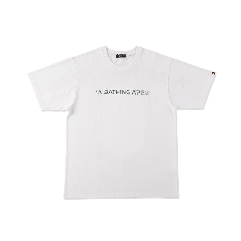 Áo Thun Tay Ngắn In Hình Mặt Trăng Và Chữ Thời Trang Cho Nam Nữ