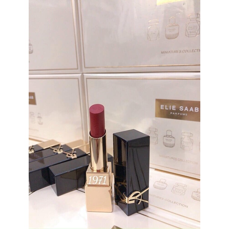 Son YSL 1971 11 unbox đỏ đất trendy cực kì tôn da, đặc biệt là làn da trắng