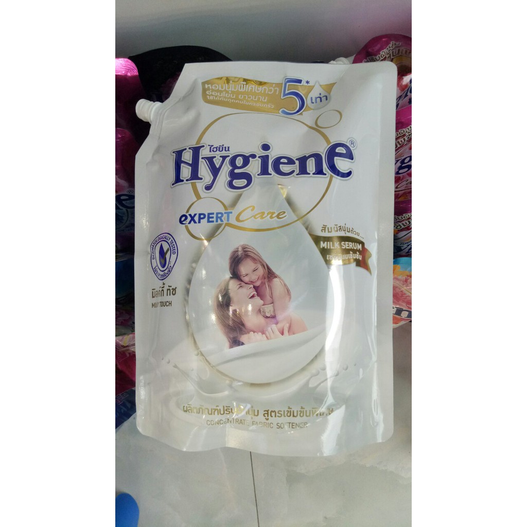 Nước xã vải Hygiene Thái lan lưu hương suốt 24 giờ ( dùng cho cả đồ cho bé, trắng ) 1150ML