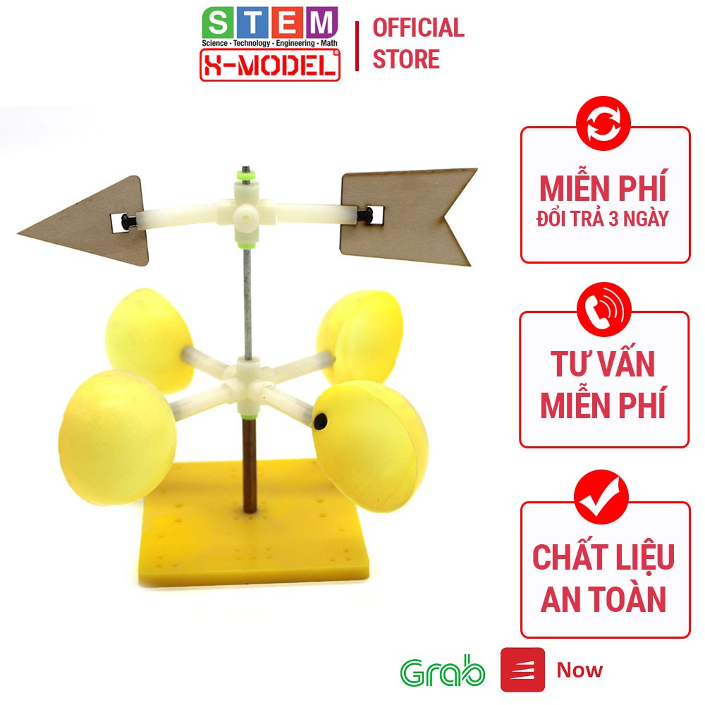 Đồ chơi thông minh STEM cho bé MÔ hình dụng cụ hướng gió ST38 X- MODEL Đồ chơi DIY cho bé| Giáo dục STEAM