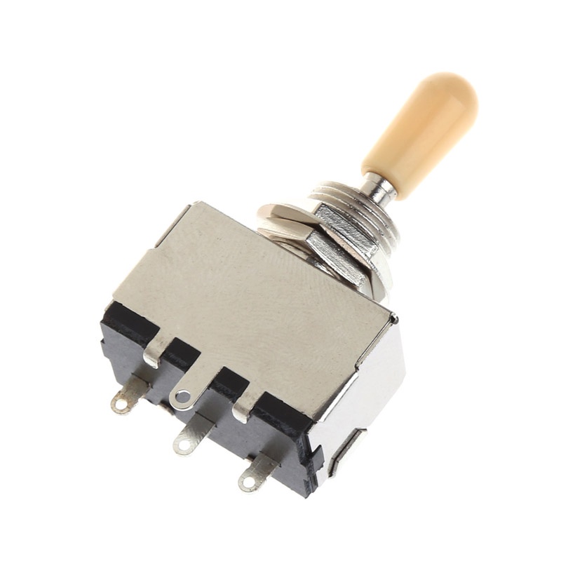 Hộp Công Tắc Đóng 3 Chiều Bằng Chrome Cho Đàn Guitar Điện