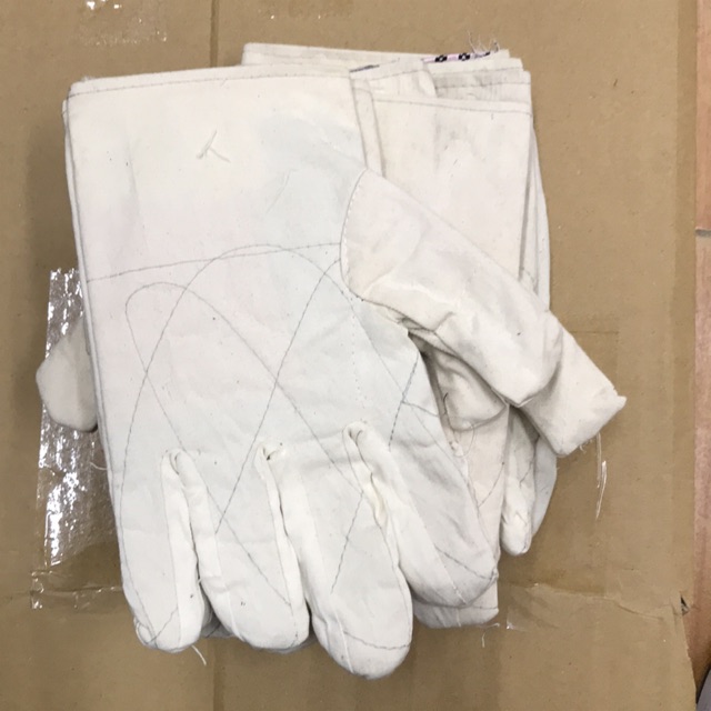 [HOT HOT] Comboo 5 đôi Găng tay vải bạt chỉ 35k