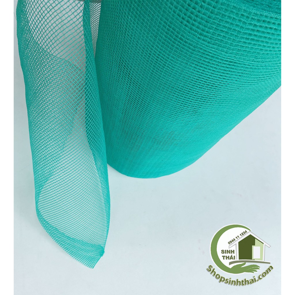 Lưới cước màu xanh, lỗ vuông nhỏ  lưới chặn côn trùng, lưới làm chuồng trại, hàng rào