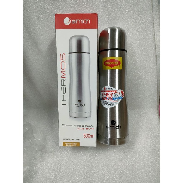Bình giữ nhiệt Elmich Cộng Hòa Séc inox 304 dung tích 500ml ( quà tặng từ maggi) .