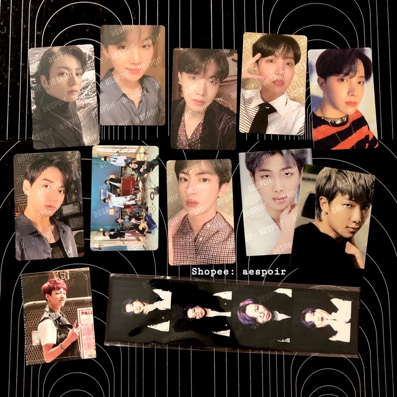 Ảnh BTS card album hàng chính hãng