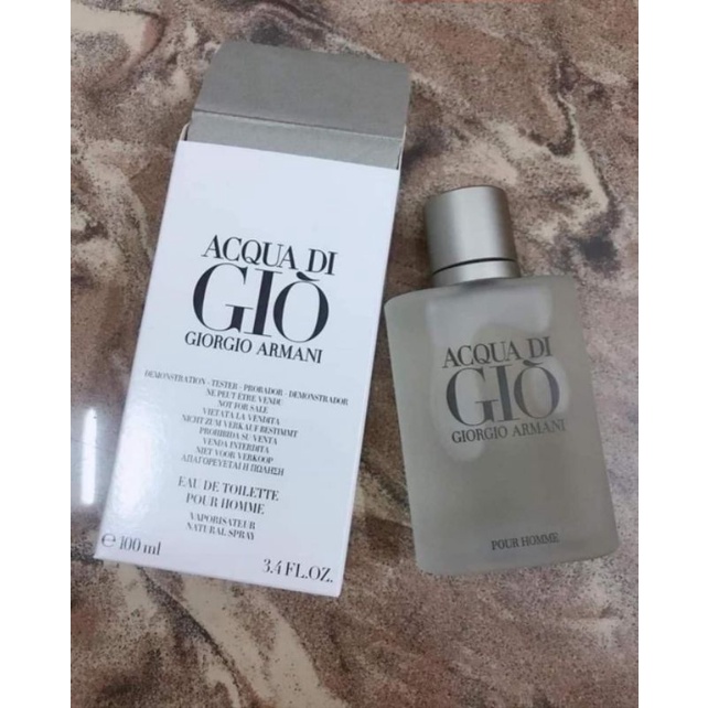 Nước hoa nam Acqua di Gio 100ml EDT (fullseal/tester)