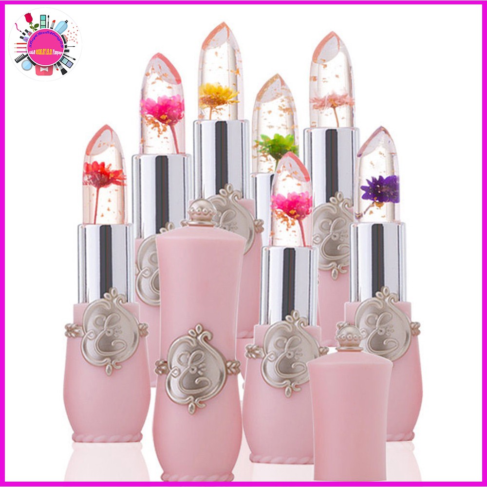 Son Thạch Ướp Hoa HOT TREND - Dưỡng Ẩm Môi - Lâu Trôi - Thay Đổi Màu Sắc Theo Nhiệt Độ - Chuẩn AUTH | BigBuy360 - bigbuy360.vn