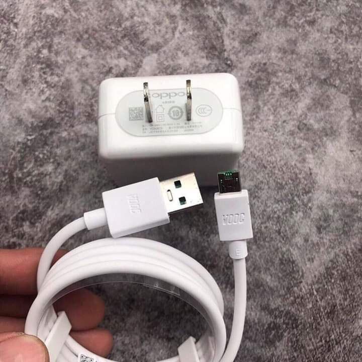 Bộ Sạc Nhanh VOOC 3.0 Zin New - 20w, Sạc OPPO chân TypeC và MicroUSB - Bảo Hành 1 Đổi 1