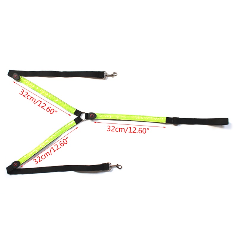 Đai Ngực Có Đèn LED Chiếu Sáng Ban Đêm An Toàn