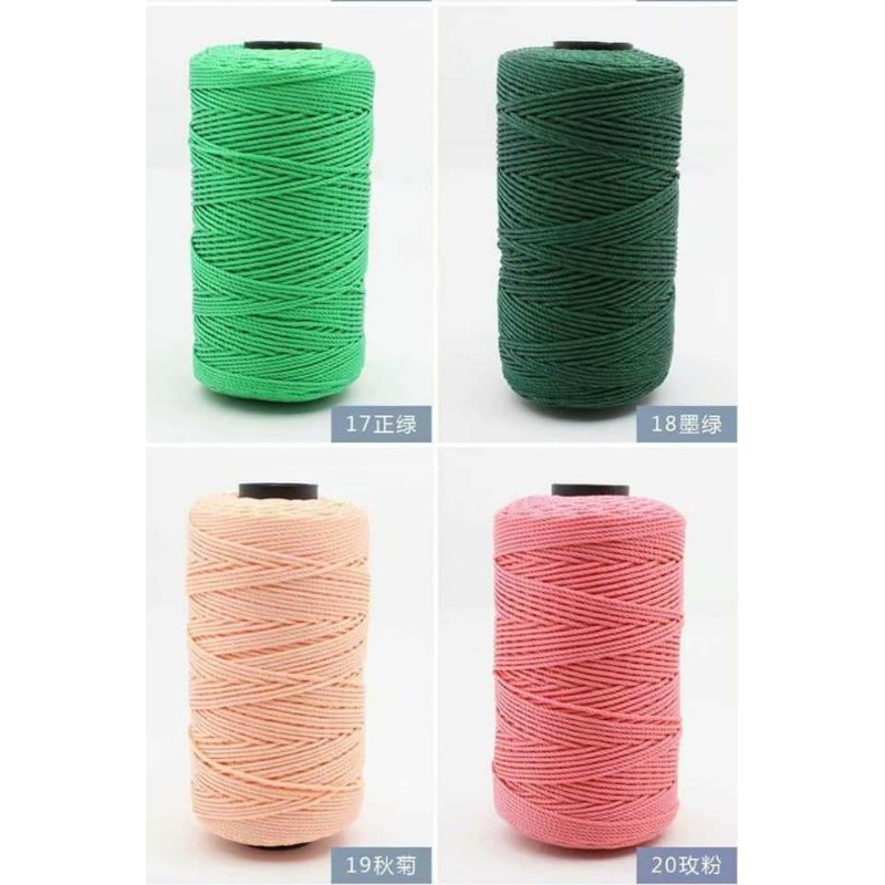 Sợi Thô Đan Móc Mũ Túi Xách Hè