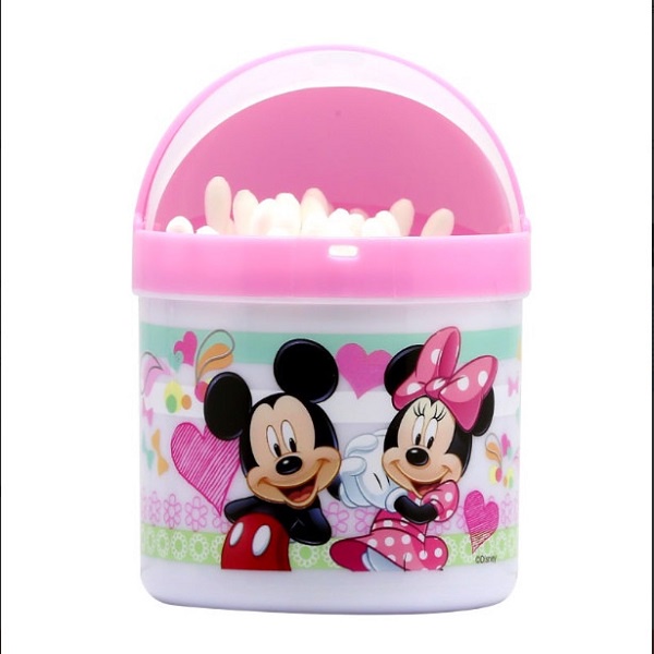 [Mã BMBAU50 giảm 7% đơn 99K] Đồ dùng cho bé tiNiToy hộp đựng tăm bông hình Disney Mickey và Minnie MGA0287030A-010