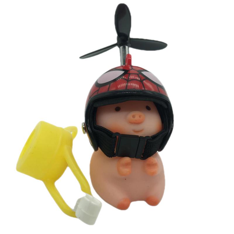 Mô Hình Chú Heo Hồng Mini Bằng Cao Su Dễ Thương Dùng Trang Trí Xe Hơi/ Xe Máy
