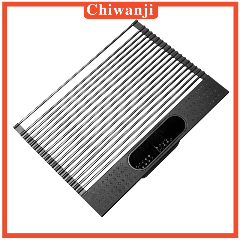 Giá Đỡ Chén Dĩa Bằng Thép Không Gỉ Tiện Dụng Cho Nhà Bếp