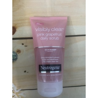 [UK]  Sữa Rửa Mặt Neutrogena Visibly Clear Pink Grapefruit Daily Scrub