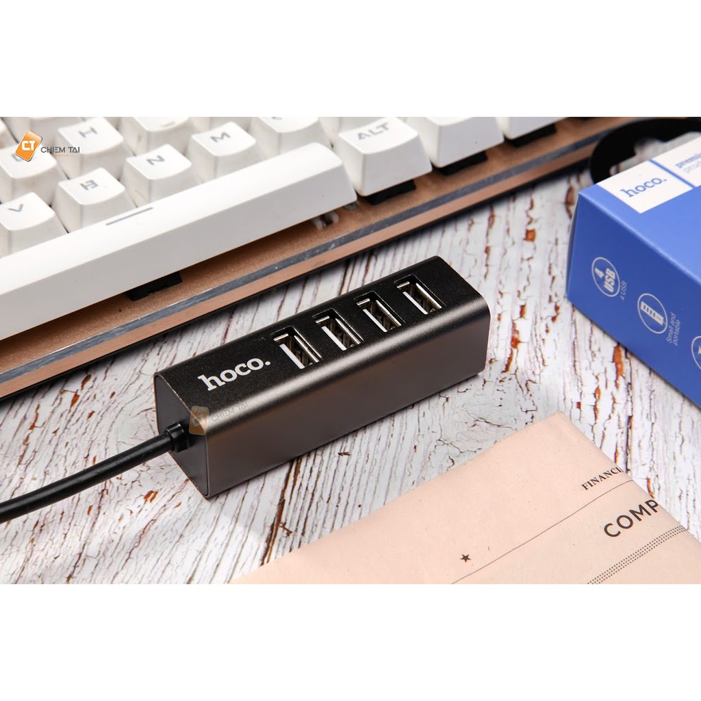 [Mã SKAMCLU9 giảm 10% đơn 100K] HUB 4 USB Hoco HB1 Type A, Type C