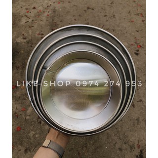 Khuôn nhôm làm bánh tròn đế liền