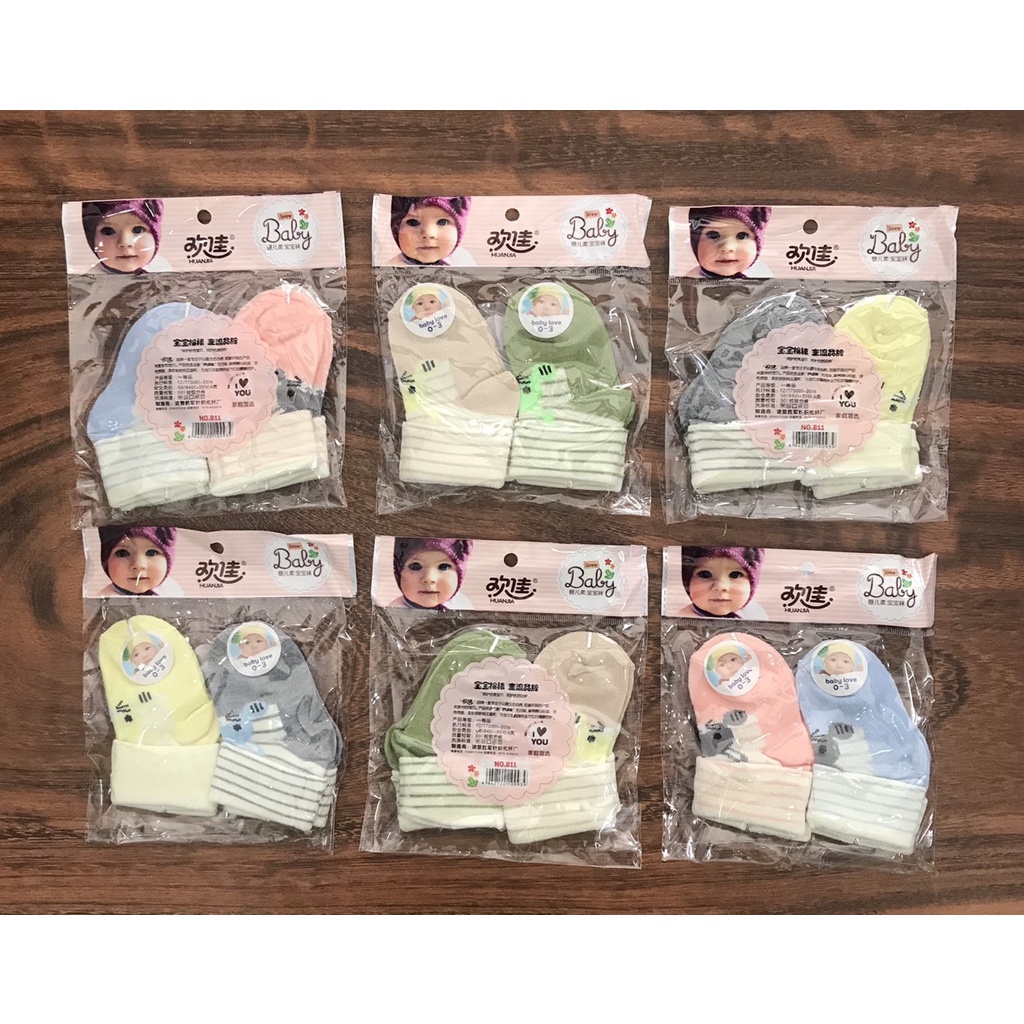 Combo 6 đôi vớ tất bé trẻ sơ sinh , 100% cotton co giãn và mềm mịn ,bảo đảm giao đúng như ảnh shop tự chụp 59