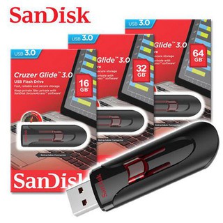Usb 3.0 sandisk cz600 16gb, 32gb, 64gb cruzer glide tốc độ cao upto 100mb/s có led