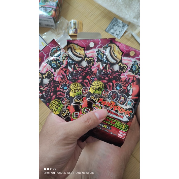 Bộ đồ chơi Yokai watch túi blind bag xu seri Busters First Curtain Demon