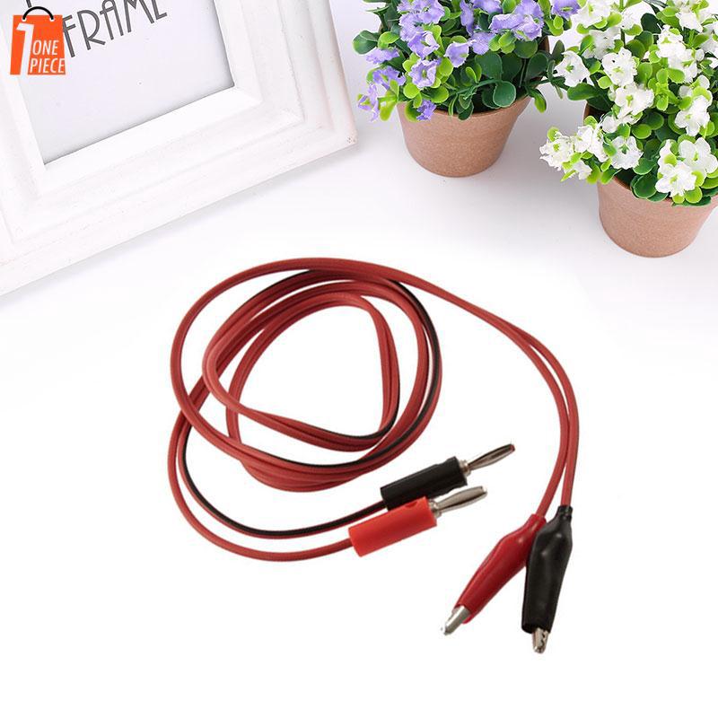 Dây dẫn kẹp hàm cá sấu 1M