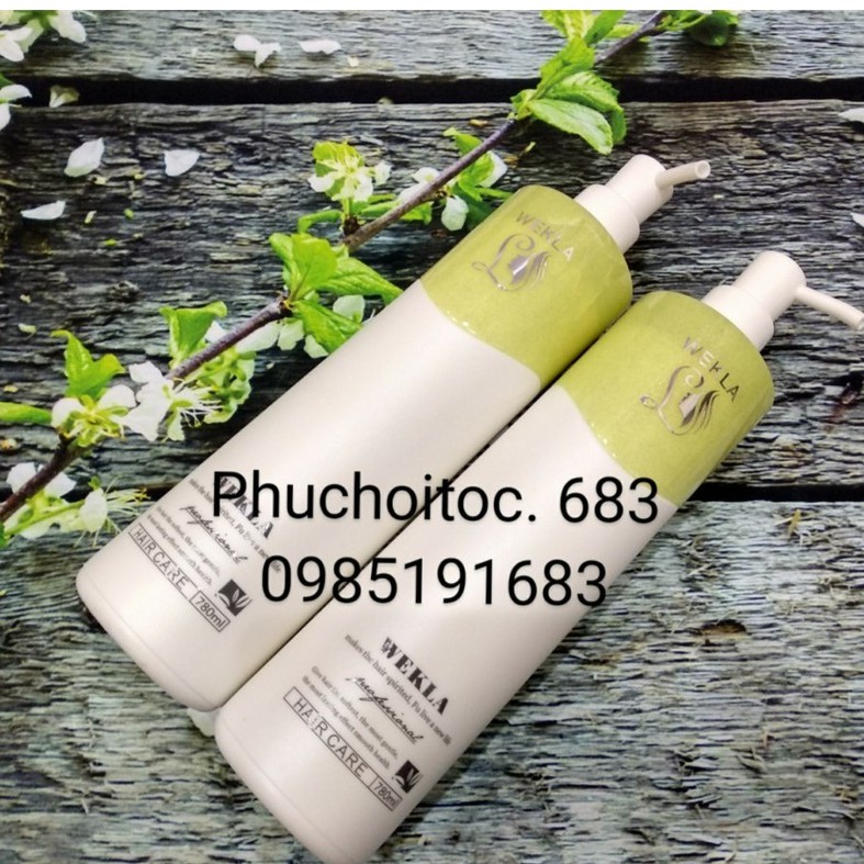 Bộ Dầu Gội Xả Wekla Phục Hồi Mềm Mượt Chống Rụng 780ml Đức (ringo) | BigBuy360 - bigbuy360.vn
