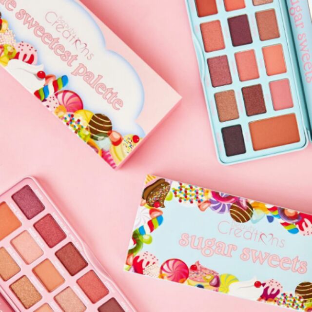 Bảng mắt Sweetest/Sugar Pallete của Beauty Creations nội địa Mỹ