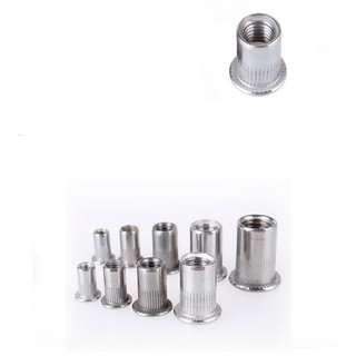 (INOX304) M3-M10 10 cái ốc tán rút inox 304 M3-M10