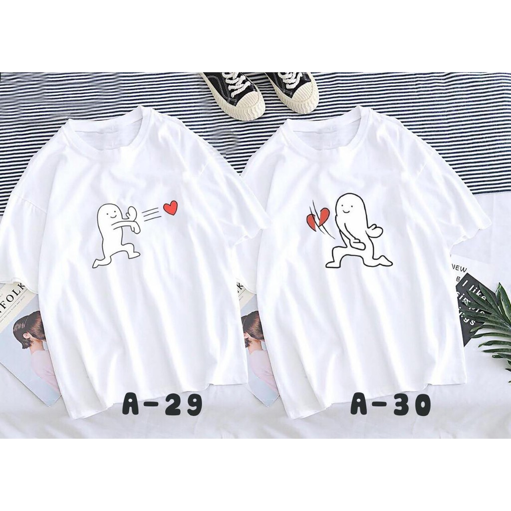 Áo thun Cặp Đôi Nam Nữ Couple - Thả Thính, Chém Thính (Giá chỉ bao gồm 1 áo)