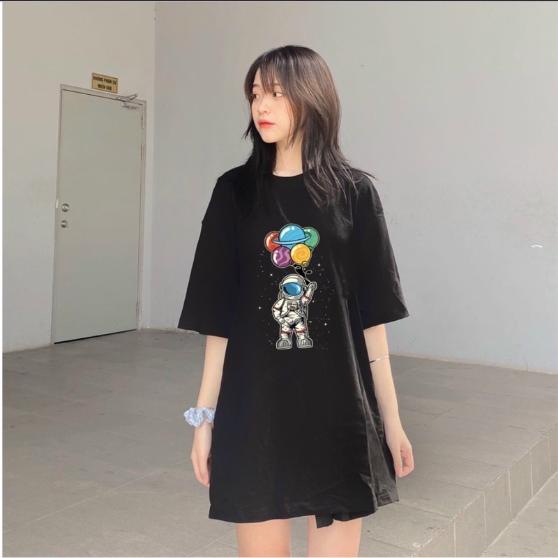 Áo thun phông nam nữ PINK tay lỡ form rộng ASTRO Unisex