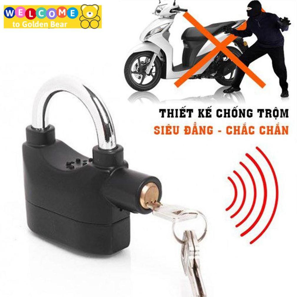 Ổ Khóa Hú Chống Trộm Thông Minh Kinbar Alarm Lock 110 DBA, Siêu Tiện Lợi