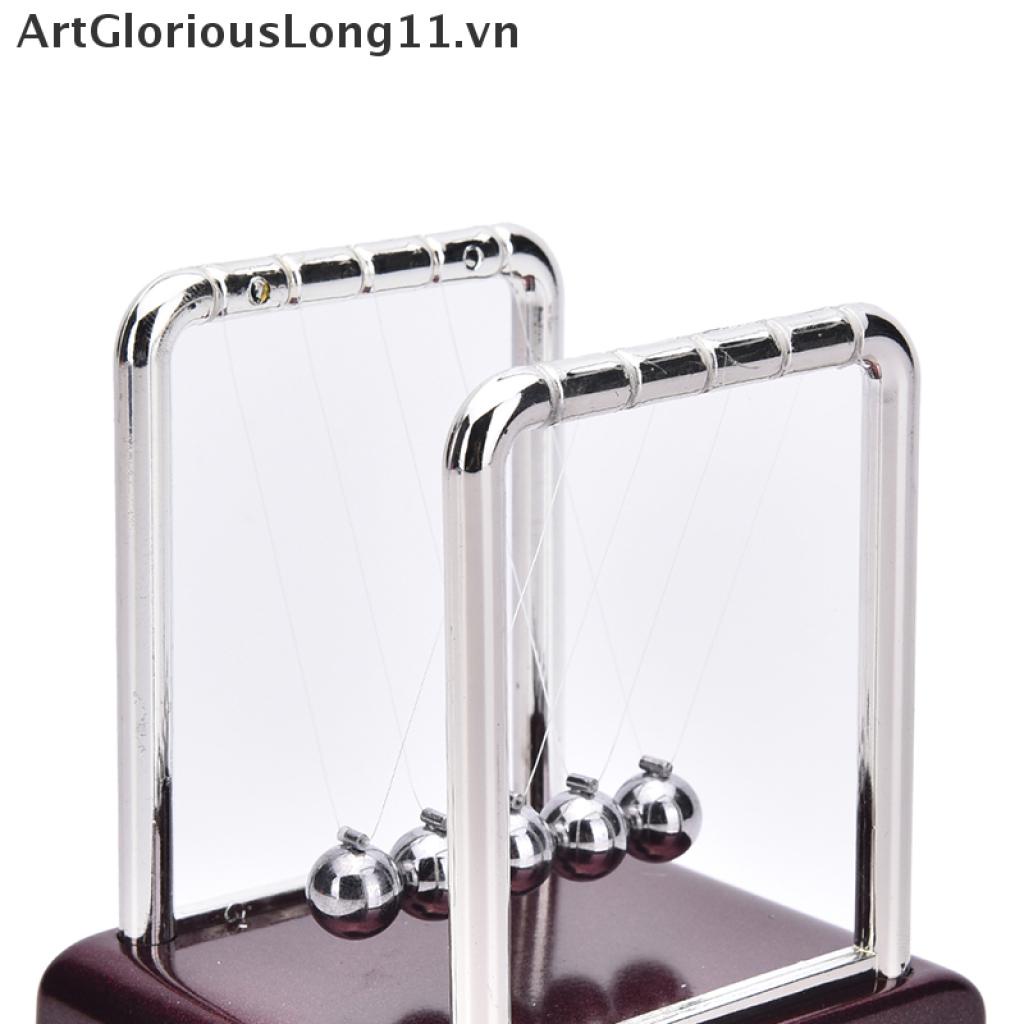 [ArtGloriousLong11] Đồ Chơi Bóng Cân Bằng Newton Khoa Học Vật Lý Để Bàn Vui Nhộn Làm Quà Tặng