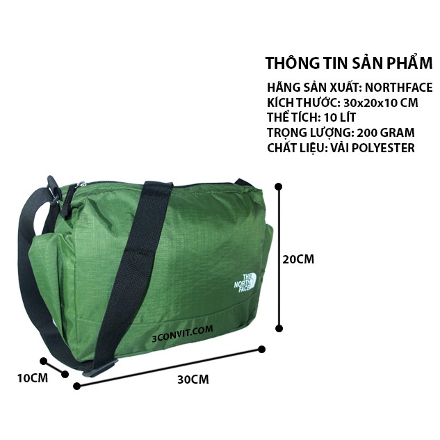 Túi Đeo Chéo Xếp Gọn North Face