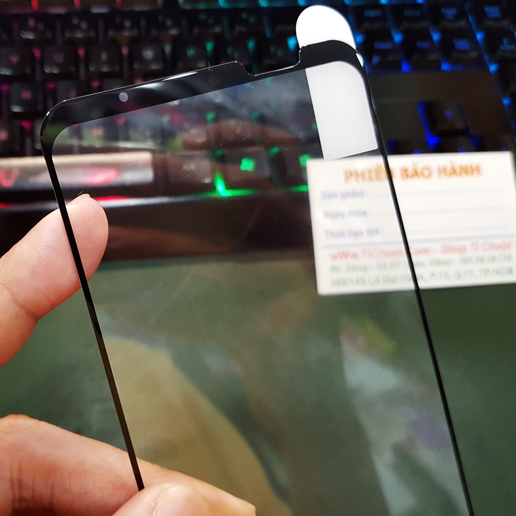 [FULL KEO-Ảnh Thật] Kính CL ASUS ROG Phone 5/ 5s PRO/ Ultimate Cường Lực 2.5D FULL Màn