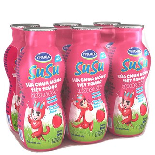 Sữa chua uống SUSU 80ml (lốc 6)