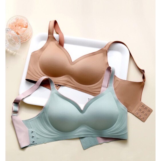 Áo lót nữ đúc su không gọng đệm mỏng, áo ngực nữ đúc su hỗ trợ nâng đẩy ngực JOLY LADY