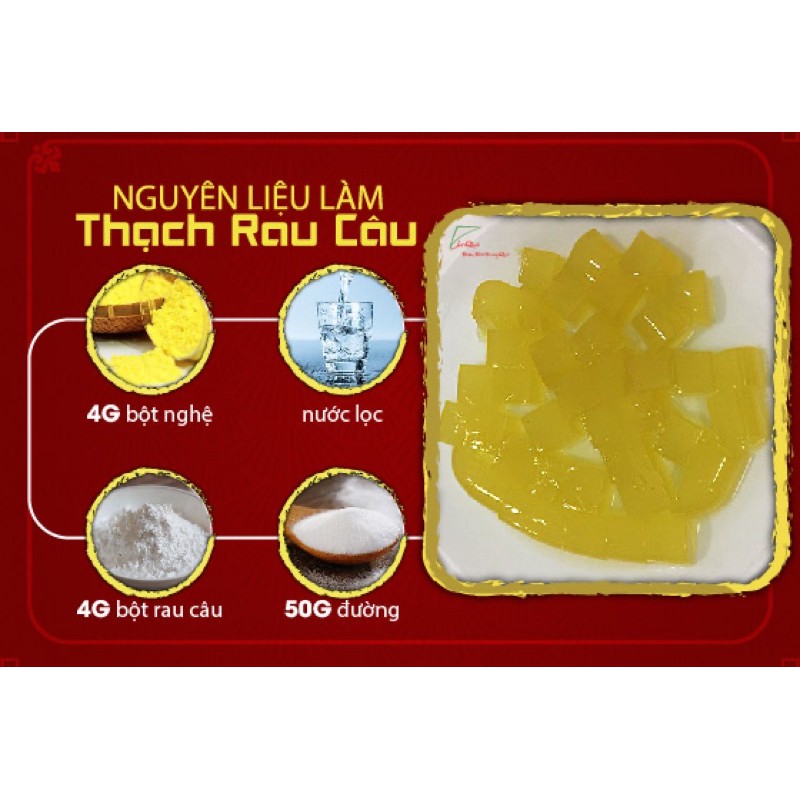 Tinh bột nghệ vàng nguyên chất Chợ Quê 50g