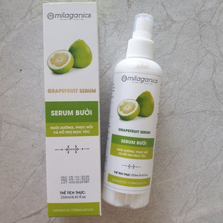 [ Hsd 2024] Serum Bưởi Kích Thích Mọc Tóc Milaganics 250ml.