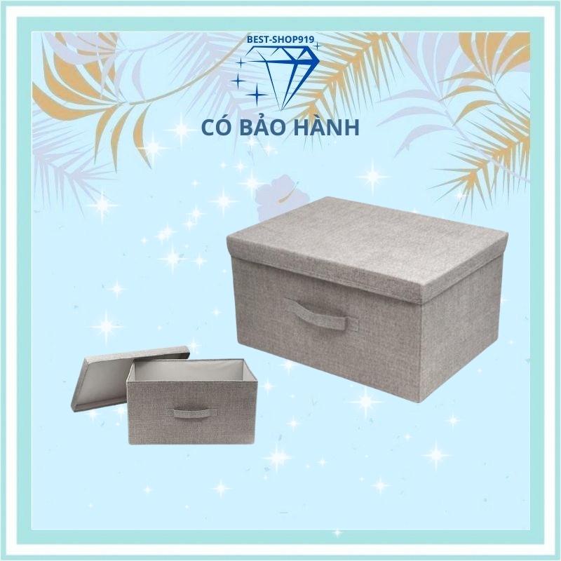 Hộp Vải Đựng Đồ DAISO Đa Năng Cao Cấp Thùng Đựng Quần áo Lót Vỏ Chăn Cỡ Lớn Không Cần Tủ Có thể gấp gọn[Hàng Xuất Khẩu]