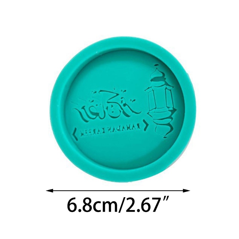 Khuôn Silicone Làm Sô Cô La / Kẹo Đường Trang Trí Bánh Kem Theo Chủ Đề Ramadan 17 Phong Cách Hoàn Hảo