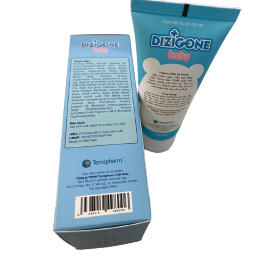 Kem Dizigone Baby 30gram - Giảm khô ngứa, ngừa kích ứng, làm dịu da , chàm sữa , hăm tả , Cvspharmacy