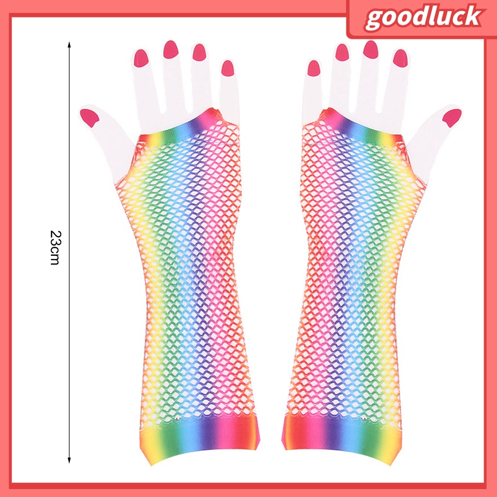 1 Đôi Găng Tay Lưới Hở Ngón Trọng Lượng Nhẹ Một Kích Thước Cho Lễ Hội / Đám Cưới