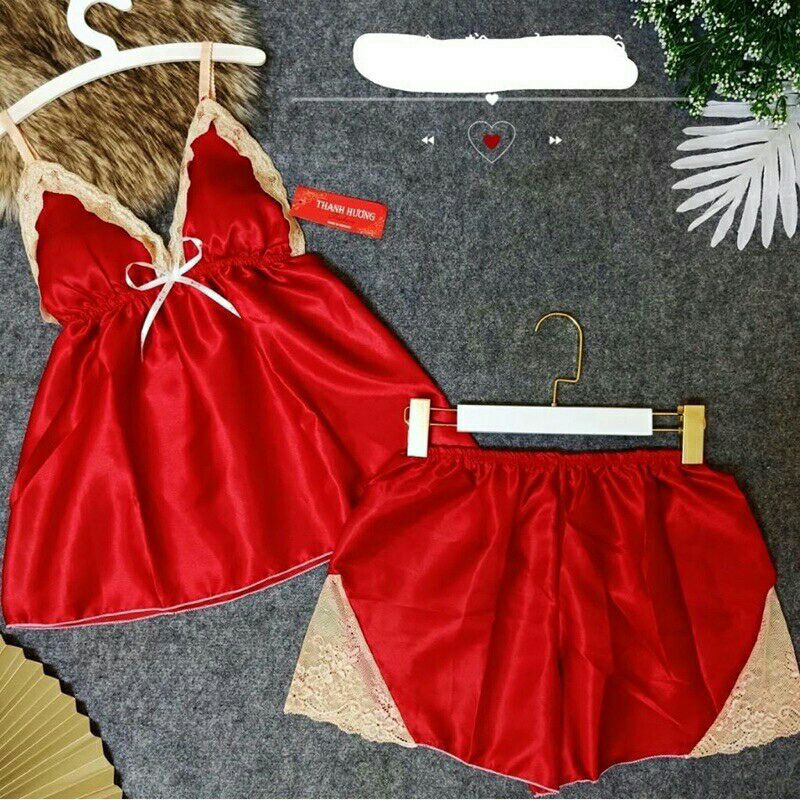 Bộ đồ ngủ 2 dây sexy cho phái nữ rẻ đẹp💕hàng y hình💕 | BigBuy360 - bigbuy360.vn