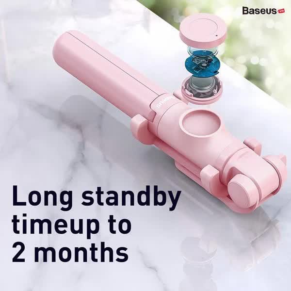 Gậy chụp ảnh tự sướng Bluetooth Tripod Baseus SUDYZP-E01 cao cấp có điều kiển từ xa chắc chắn- Hàng Chính Hãng | BigBuy360 - bigbuy360.vn
