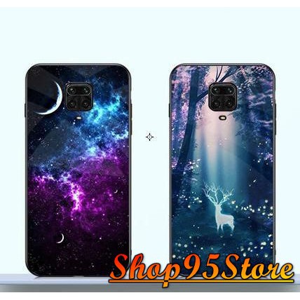 Link1] Ốp lưng Xiaomi Redmi Note 9s họa tiết phủ bóng