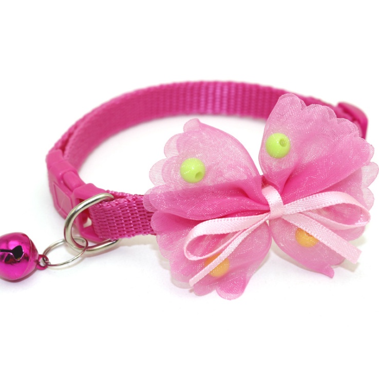 Vòng cổ đeo nơ nhiều màu sắc cho chó mèo , vòng cổ cho thú cưng - Phụ Kiện-ShopPetAz