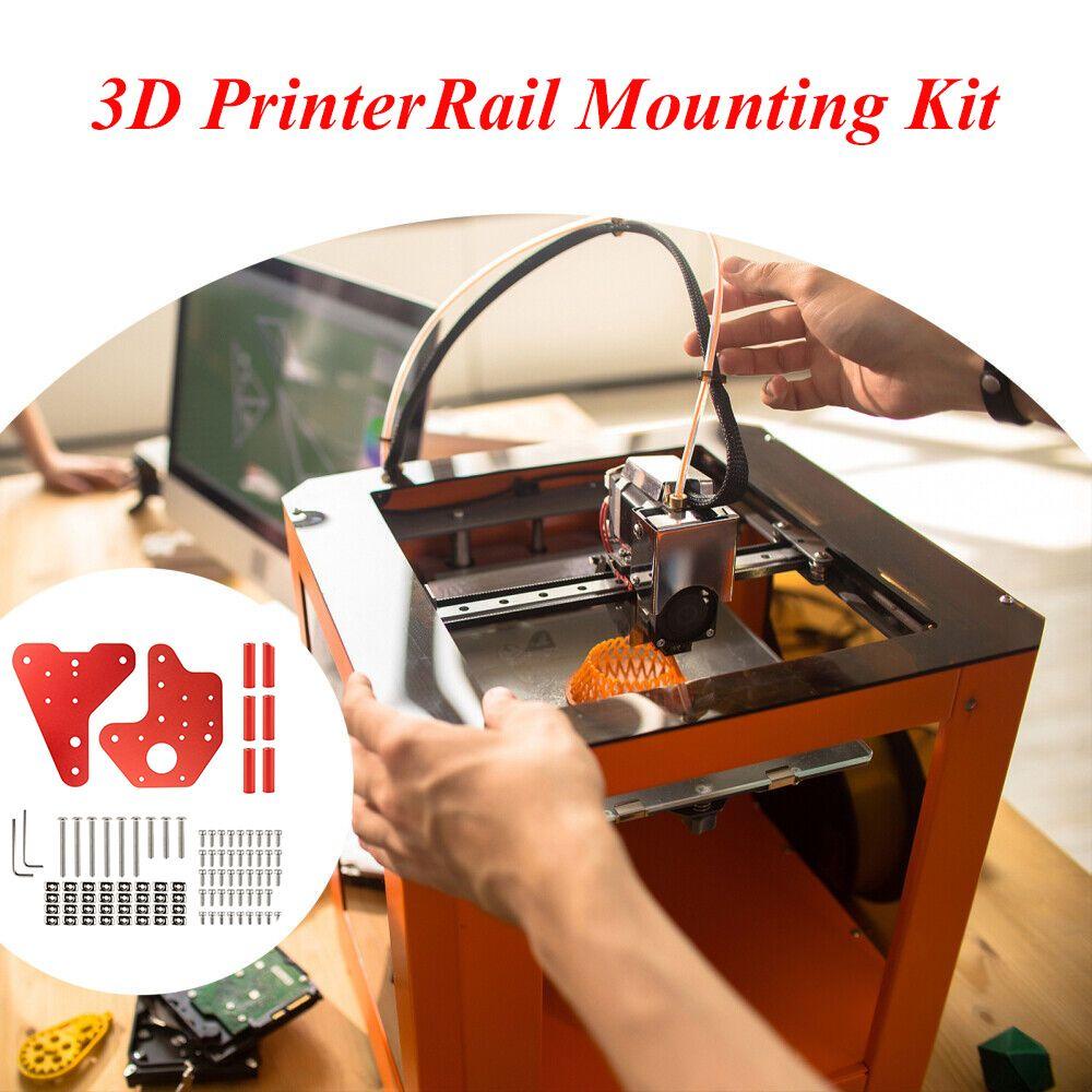 MYRONGVN Bộ Phụ Kiện Cố Định Đường Ray Máy In 3D Ender-3 / 3Pro / 3 V2 Bằng Hợp Kim Nhôm