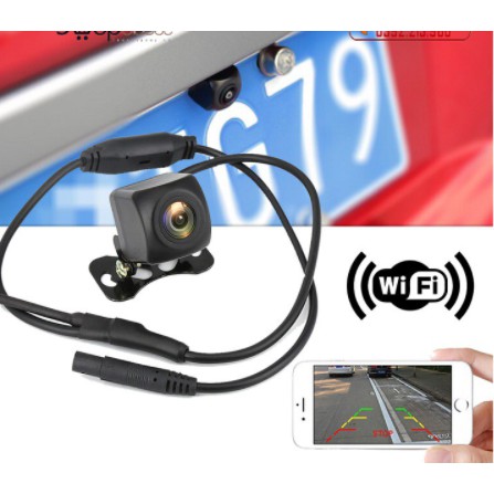 Camera Lùi Kết Nối Wifi Xem Trên Điện Thoại Dành Cho Ô Tô, -Camera Wifi mini - HD kết nối với smart phone hỗ trợ hệ điều