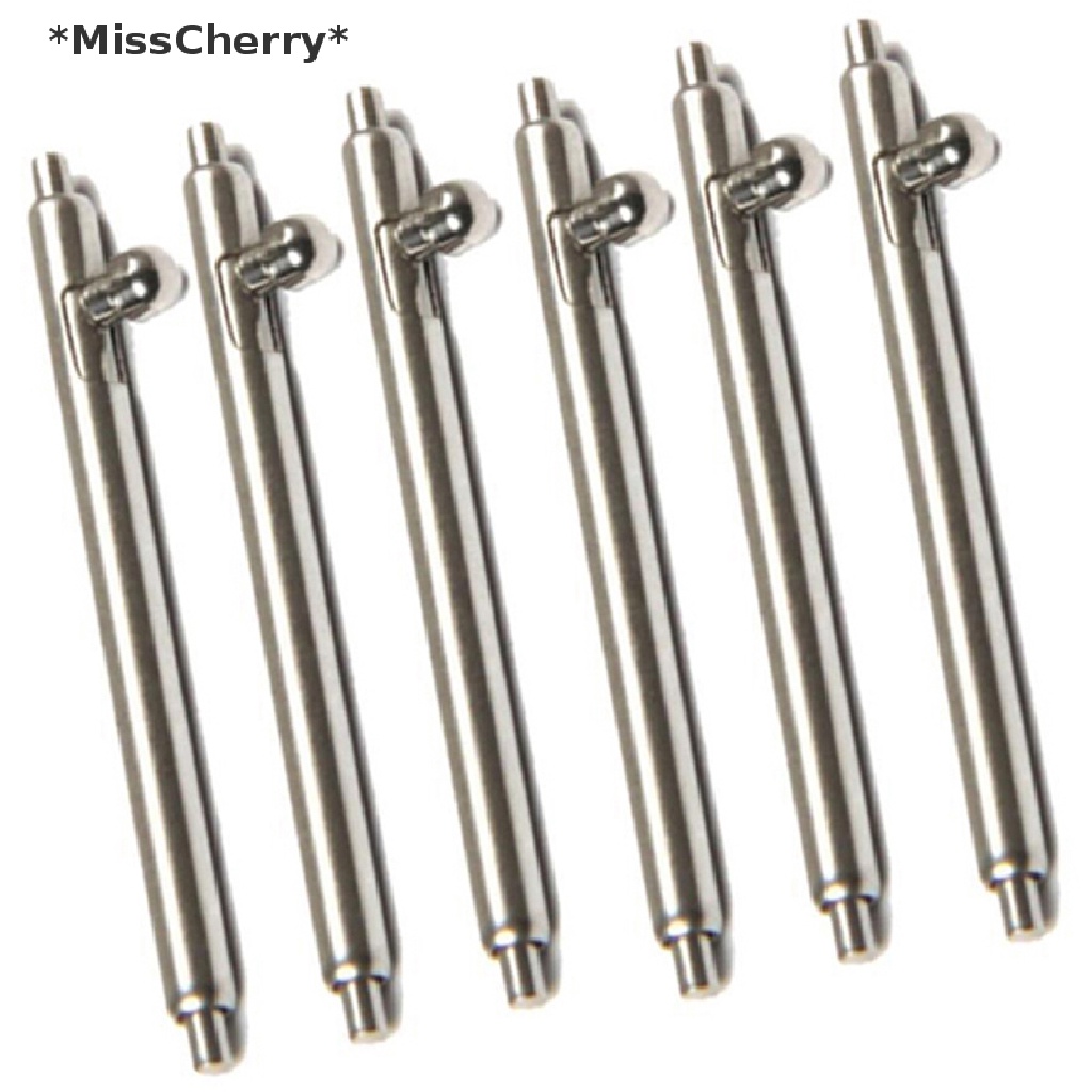 Set 10 Thanh Lò Xo Bằng Thép Không Gỉ 12~24mm Chuyên Dụng Dành Cho Dây Đồng Hồ Đeo Tay